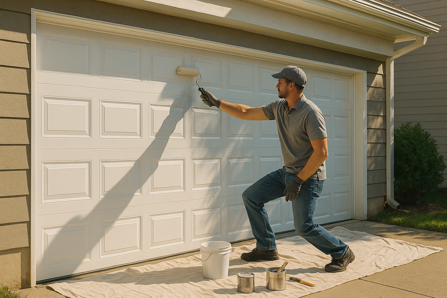 Garage Door Painting